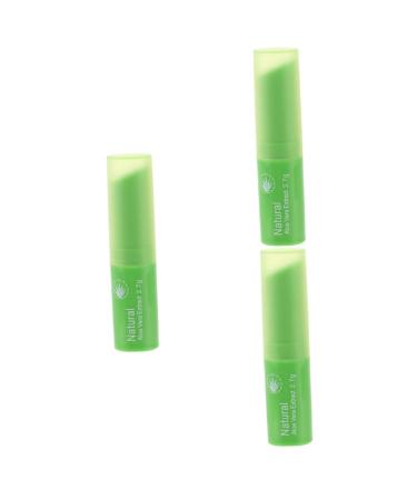 Angoily 3pcs Lip Care Balm Lip Care Stick Lip Smoother Color Changing Lip Balm Dry Lips Balm Aloe Lip Balm Lip Glitter Moisture Lip Balm Soft Stick Lip Balm Lipstick Hydrating 1 Count (Pack of 1) x3pcs
