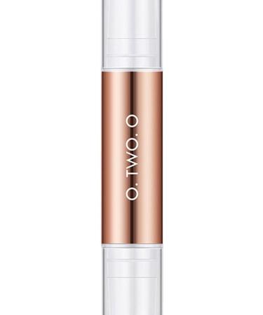 jojomis Highlighters Stick Double-Head Makeup Concealer Contouring Cream Set Face Highlighters Sticks - White+ Light coffee - Buy Online on GoSupps.com