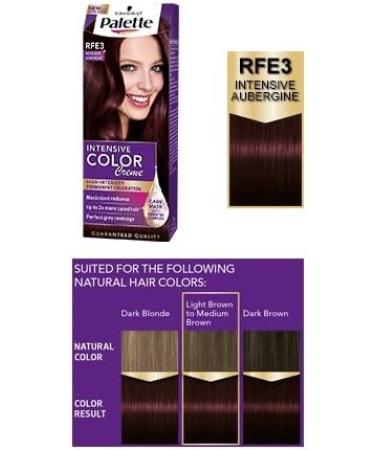 Palette Intensive Color Creme Rfe3 Intensive Aubergine Permanent Hair Colo - Buy Online on GoSupps.com