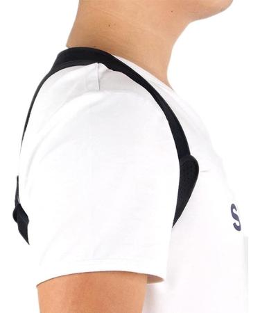 Posture Corrector for Back & Shoulder Support - Adjustable Spine Brace for Pain Relief | One Size Black - Buy Online on GoSupps.com