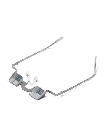New Generation Lazy Glasses Lightweight Metal Prism Glasses Bed Prism Spectacles Horizontal Spectacles Lie Down for Watching TV and Reading in Bed Unisex