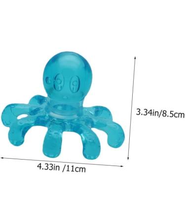 Tovinanna Portable 4-Piece Massage Device Set | Scalp Massage Brush & Hair Care Accessories | Circulation Promoting Head Scratch Tool - 11.00x8.50cm - Buy Online on GoSupps.com