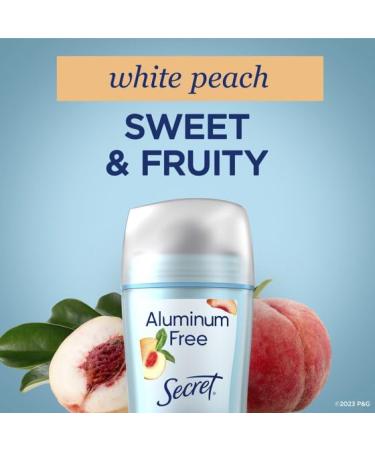 Buy Sec.ret Aluminum Free Deodorant for Women - White Peach 2.4 oz | Natural & Safe Deodorant | Shop Worldwide - Buy Online on GoSupps.com