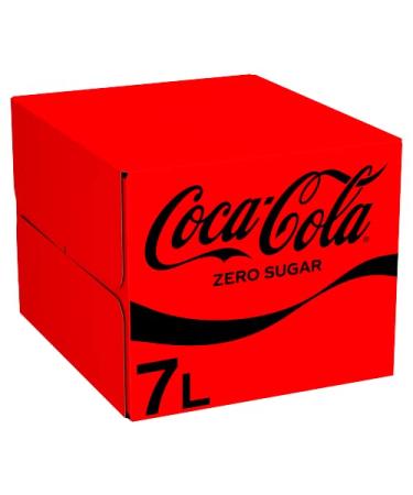 Coca Cola Postmix Syrup 7Lx1 (Coca Cola Zero No Sugar Bag in Box 7L x1)