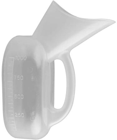 Milisten 2pcs Female Urinal 1000ml - Portable Urine Bottle for Hospital, Home, Camping, Travel - Buy Online on GoSupps.com