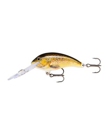 Rapala - Shad Dancer Angelk der - Fishing accessories from Balsaholz - Freshwater Tugwood - Running depth 2.1-3m - Made in Estonia 4cm/ 5g Live Brown Trout