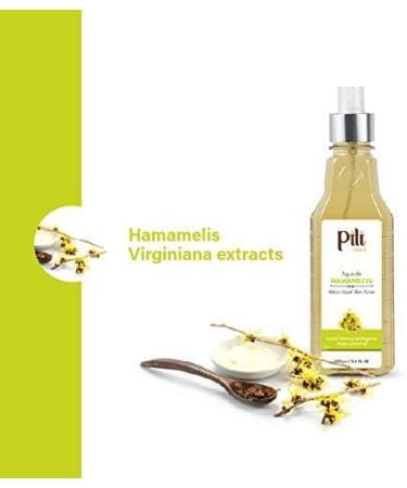 PILI Witch Hazel Facial Toner - Control Oil & Shine Natural Astringent for Acne-Prone Skin 8.4 oz - Buy Online on GoSupps.com