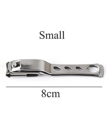 SUICRA Nail Clippers Fingernail Clipper Toenail Nail Toe Clipper Cutter Trimmer Scissor Stainless Steel Manicure Pedicure Tool 360 Degree Rotary Cuticle Toenail Nail Clipper (Size : Small) - Buy Online on GoSupps.com