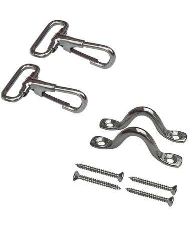 Vtete 2 PCS Adjustable Bimini Top Straps | Stainless Steel Boat Awning Hardware - Buy Online on GoSupps.com