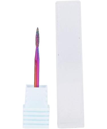Yctze Nail Art Electroplating Emery Alloy Drill Bits Manicure and Pedicure Nail Polishing Accessory Cuticle Flame Bit Nail Enhancement Tools (V4) - Buy Online on GoSupps.com