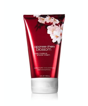 Bath and Body Works Signature Collection Japanese Cherry Blossom Triple Moisture Shower Cream