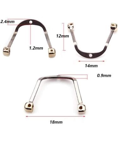 EPASHA Eyeglass Repair Kit - Metal Nose Pad Holder & Replacement Nose Pads for Eyeglasses - International Shipping Available - Buy Online on GoSupps.com