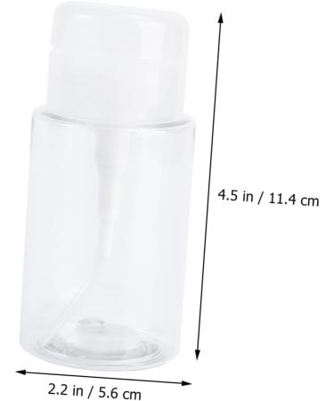  Beatifufu Travel Makeup Remover Bottle Set 3 Pump Bottles 160ml Capacity Leakproof and Easy to Use - Buy Online on GoSupps.com