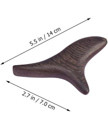 Lurrose Wooden Massage Tools - 2-Piece Stick Scrub & Foot Roller Massager for Manual Body & Face Massage | Buy Internationally - Buy Online on GoSupps.com