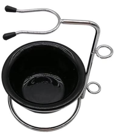 Crody Simplicity Men's Shaving Brush Set - 4-in-1 Stainless Steel Bowl Holder Fashionable & Durable 10x14.5cm Black | International Shipping Available - Buy Online on GoSupps.com