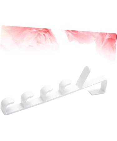 GLEAVI 4 pcs Door Rack Towel White Hooks Holders Multifunctional Portable The Over Hanging Hanger Hat Coat 2pcsx2pcs Whitex2pcs - Buy Online on GoSupps.com