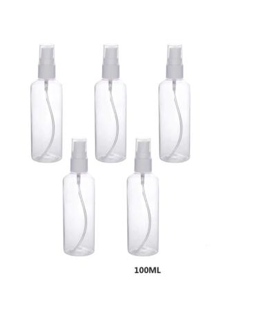 Eva Shop 5x Premium 100ml Perfume Atomizer Spray Bottles - Ideal for Fragrances Cosmetics & More - Buy Online on GoSupps.com
