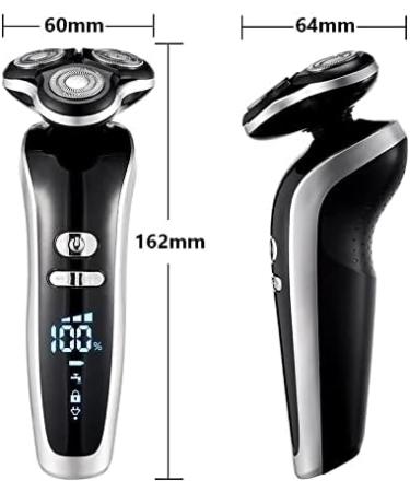 Buy Professional 4D Electric Head Shaver for Bald Men - Rechargeable USB Hair Clipper & Trimmer - Buy Online on GoSupps.com