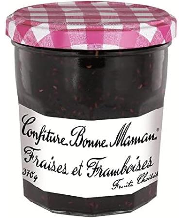Bonne Maman Strawberry and Raspberry Jam 370 g - Pack of 4 - Buy Online on GoSupps.com