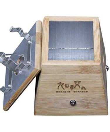 Moxa Box for Acupuncture & Moxibustion Therapy | Wood Relaxation Roller & Body Care Device - International Shipping Available - Buy Online on GoSupps.com