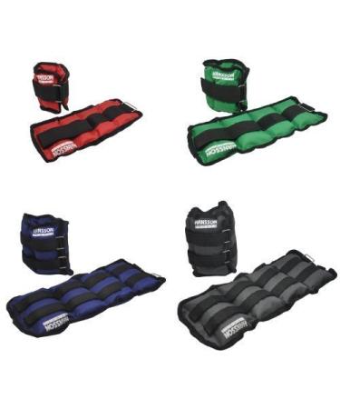 Hansson.Sports weight cuffs running weights for foot/hand joints pair 2x0.5KG red