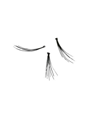 Artdeco permanently individual lashes - artificial eyelashes single eyelashes for long -term wearing - 1 piece short black 1 piece (1 Pack)