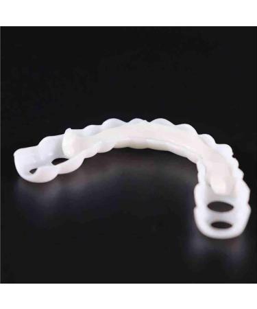 Buy Watsky Veneers: Instant Snap-On Dentures for Men & Women - Top & Bottom Silicone Prostheses 4PCs - Buy Online on GoSupps.com