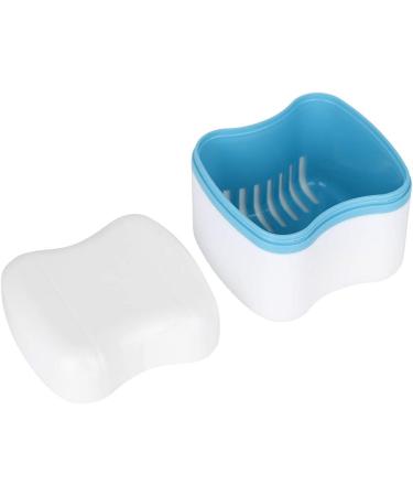 Prosthesis Container - Quick Drying Box for Dentures | Reduce Bacteria & Store Safely (Blue) - Buy Online on GoSupps.com