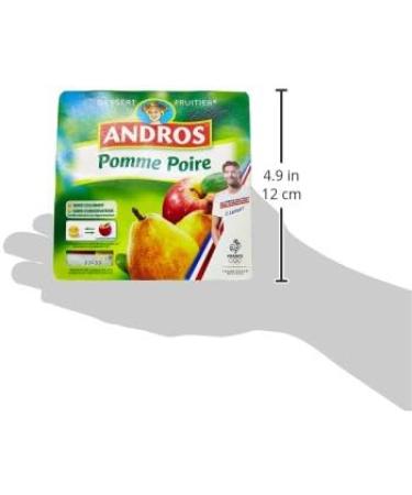 Andros Apple Pear 4 x 100 g - Buy Online on GoSupps.com