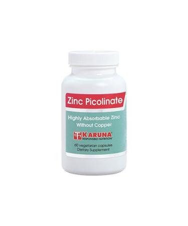Karuna - Zinc Picolinate 25 mg 60 caps - Buy Online on GoSupps.com