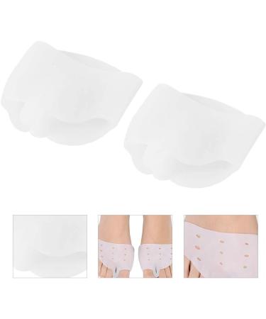 Agatige Orthopedic Bunion Splint - Pair of Bunion Correctors for Pain Relief | Hallux Valgus & Hammer Toe Support - White - Buy Online on GoSupps.com