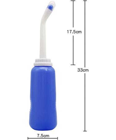 TsoLay 3X Hand Wash Pregnant Sprayer Bidet - Portable Long Nozzle 500ml Capacity Toilet Cleaner for Babies - International Shipping Available - Buy Online on GoSupps.com