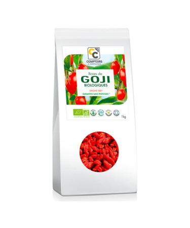 Comptoirs et Compagnies Organic Goji Berries from Tibet Origin 1 kg Bag Sold Per Unit