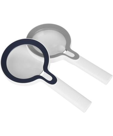 Magnifying Glass Wide Horizontal Lens(5X 10XMagnification)- W/Large Viewing Area Ideal for Reading Small Prints Small Gift - Buy Online on GoSupps.com