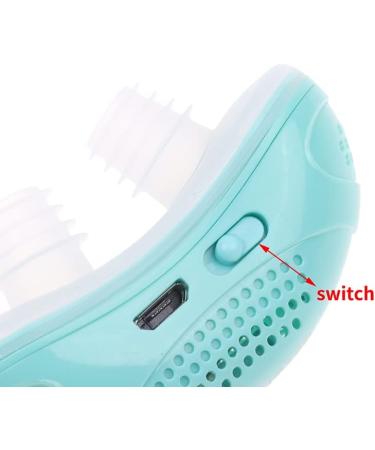 Fublazeze Electric Anti Snoring Device - Stop Snoring ABS+Silicone Technology | White - Buy Online on GoSupps.com