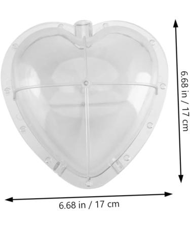 HOMSFOU Fruit Shaping Molds Vegetables Transparent Strawberry Forming Shaping Mould Garden Shaping Molds Fruit Watermelon Moss 17x17cm Transparent - Buy Online on GoSupps.com