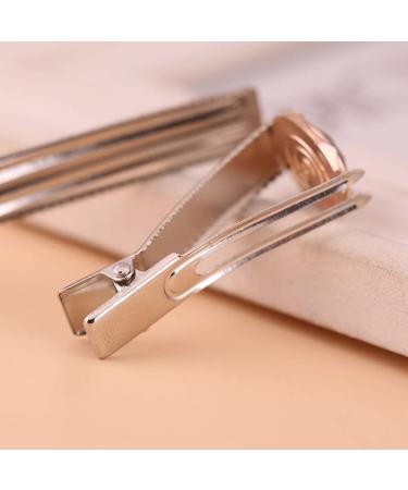 120Pcs Double Prong Alligator Hair Clips - Silver Metal Hair Accessories for Women - Salon Quality Hair Grip for Bows & Crafts by NIOUK - Buy Online on GoSupps.com