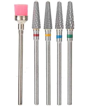 Nail Drill Bit Nail Grinding Head Ideal Tool Nail Polish Full Function Nail Art Drill Bits for Home Beauty Salon for Nail Polishing Manicure Tools - Buy Online on GoSupps.com