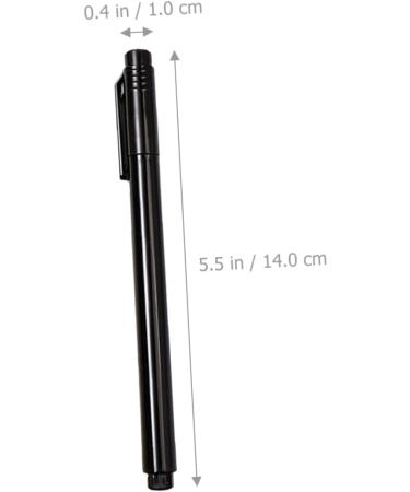 minkissy Nail Pen Extension Gel Pen Nail Art Tips Builder Pen Liner Pen Nail Polish Nail Polish Drawing Pen Gel Nail Tool Nail Tools Nail Liner Pen Abs Decorative Brushes Manicure 14X1X1CM Black - Buy Online on GoSupps.com