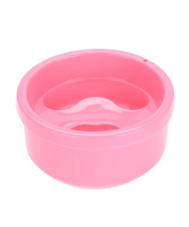 Nail Art Soaking Bowl Practical Convenient Lightweight Portable Hand Soaking Bowl Groove Design Remove Nail Polish False Nails