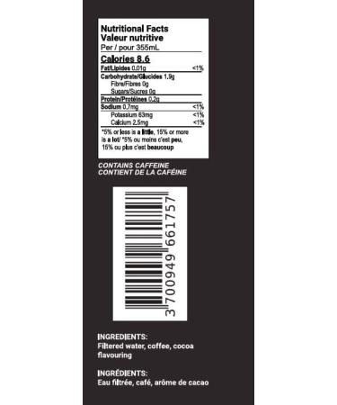 Norse Nitro Cold Brew Coffee Ghanian Cocoa Single Origin Brewed in Canada 355ml can x 12-Pack - Buy Online on GoSupps.com