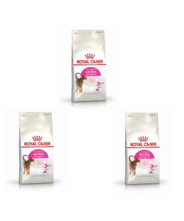 Royal Canin Cat Food Aroma Exigent Dry Cat Food 400g (Pack of 3)