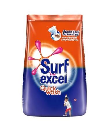 S.ur.f E.xc.el Quick Wash Laundry Detergent Super Soak Technology 1 kg