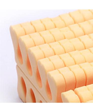 100 Pieces Yellow Toe Separator - Soft Pedicure Nail Art Spacer & Divider Tool for Manicure & Gel Painting Accessories - Buy Online on GoSupps.com