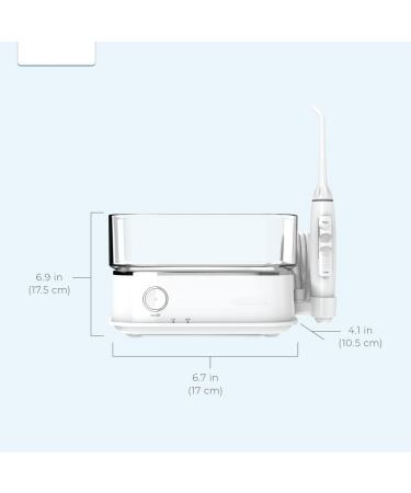 Buy Water Flosser - 2 Modes (Clean & Massage) 10 Pressure Settings 6 Tips 600ml Tank | Perfect for Families - International Shipping Available - Buy Online on GoSupps.com