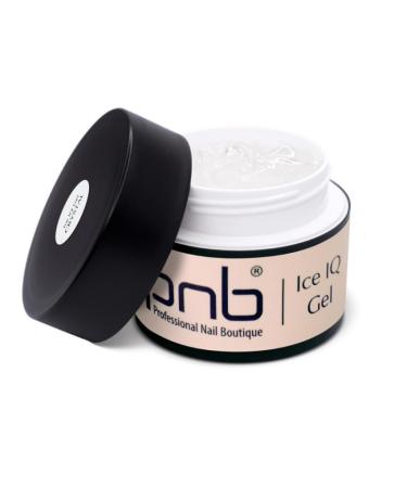 PNB PNB Ice IQ Polygel Nail Gel for Professional Nail Art Strong and Flexible Easy to Use Durable and Easy to Shape Crystal 15ml