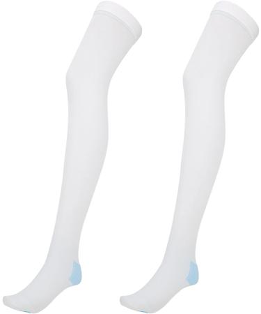 Varicose Veins Socks - Compression Stockings for Blood Clots | Anti-Slip Supportive Stockings (Size L) - Global Shipping - Buy Online on GoSupps.com