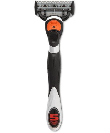 Buy Amazon Men's 5-Blade Razor Handle - Multi-Colour with 2 Cartridges & Refill Cartridges | International Shipping - Buy Online on GoSupps.com