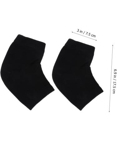 POPETPOP 2 Pairs Heel Protector Socks Back Foot Sleeve Heel Sleeves for Cracked Heels Heel Moisturizing Socks Silicone Heel Ankle Sleeve moisturising Heel Sock Breathable Miss Stockings - Buy Online on GoSupps.com