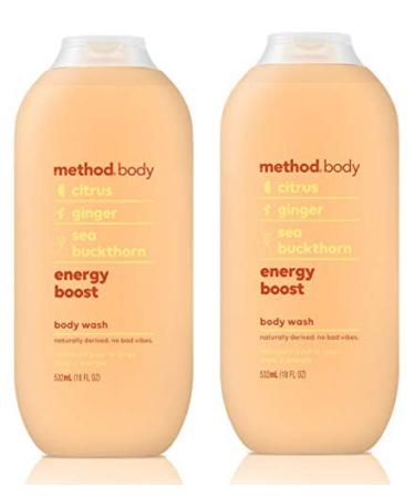 Method Body Wash - Energy Boost 18 FL OZ 532 ml - 2-PACK - Buy Online on GoSupps.com